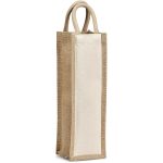Okiyo Inshu Jute & Cotton Wine Tote - Image 2