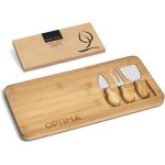 Okiyo Chizu Bamboo Cheese Board Set - Image 6