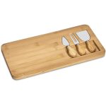 Okiyo Chizu Bamboo Cheese Board Set - Image 9