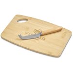 Okiyo Edamu Bamboo Cheese Board Set - Image 12
