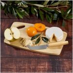 Okiyo Edamu Bamboo Cheese Board Set - Image 4