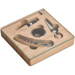 Okiyo Budonoki Bamboo Wine Accessories set - Image 7