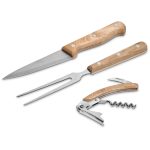 Okiyo Suraisu Bamboo Food & Wine Set - Image 18