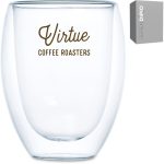 Serendipio Lorenzo Glass Double-Wall Cup - 350ml - Image 2