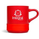 Kooshty Mixalot Ceramic Coffee Mug - 320ml - Red - Image 3
