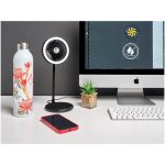 Altitude Light Breeze LED Ring Light Desk Fan - Image 4