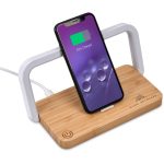 Okiyo Yoru Bamboo Wireless Charger & Night Light - Image 16
