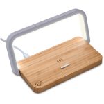 Okiyo Yoru Bamboo Wireless Charger & Night Light - Image 6