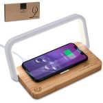 Okiyo Yoru Bamboo Wireless Charger & Night Light - Image 22