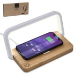 Okiyo Yoru Bamboo Wireless Charger & Night Light - Image 17