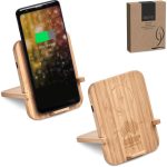 Okiyo Noryoku Bamboo Wireless Charging Phone Stand - Image 6