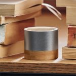 Okiyo Utau Bamboo & Recycled Aluminium Bluetooth Speaker - Image 3