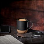 Serendipio Sienna Cork & Ceramic Coffee Mug - 340ml - Image 6