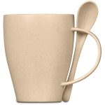 Okiyo Kawai Wheat Straw Mug & Spoon - 350ml - Image 15