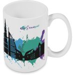 Altitude Super Sublimation Ceramic Coffee Mug - 450ml - Image 5