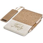 Okiyo Cardon Cork Notebook & Pen Set - Image 3