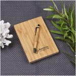Okiyo Yahari Bamboo Notebook & Pen Set - Image 15