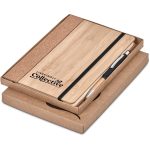 Okiyo Eri Bamboo & Cork Notebook & Pen Set - Image 6