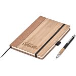 Okiyo Eri Bamboo & Cork Notebook & Pen Set - Image 15