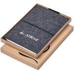 Okiyo Rika Recycled PET Felt A5 Soft Cover Notebook - Image 3