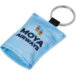 Hoppla Aquila Polyester Keyring Pouch with Cleaning Cloth - Image 3