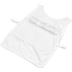 Hoppla Jackal Caddy Bib with PVC Name Sleeve-White - Image 7