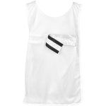 Hoppla Jackal Caddy Bib with PVC Name Sleeve-White - Image 6
