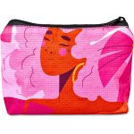 Pre-Printed Sample Hoppla Leanne Recycled PET Stitch-Bond Mini Toiletry Bag - Image 10
