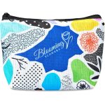 Pre-Printed Sample Hoppla Leanne Recycled PET Stitch-Bond Midi Toiletry Bag - Image 8