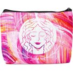 Pre-Printed Sample Hoppla Leanne Recycled PET Stitch-Bond Maxi Toiletry Bag - Image 5