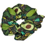 Pre-Printed Sample Hoppla Botanic Polyester Hair Scrunchie - Image 2