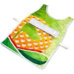 Pre-Printed Sample Hoppla Jackal Polyester Caddy Bib with PVC Name Sleeve - Image 4