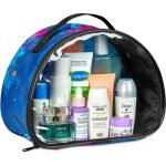 Pre-Printed Sample Hoppla Aloe Toiletry Bag With PVC Front Window - Image 5