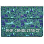 Pre-Printed Sample Hoppla Revo RPET Felt Document Holder - Image 5