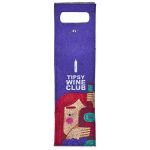 Pre-Printed Sample Hoppla Velto RPET Felt Single Wine Carrier - Image 5