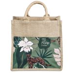 Pre-Production Sample Okiyo Nuri Sublimated Pocket Jute Tote - Image 3