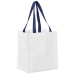 Pre-Production Sample Hoppla Gateway Recycled PET Stitch-Bond Shopper - Image 6