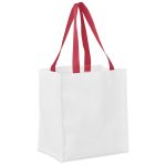 Pre-Production Sample Hoppla Gateway Recycled PET Stitch-Bond Shopper - Image 8