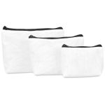 Pre-Production Sample Hoppla Recycled PET Stitch-Bond Mini Toiletry Bag - Image 13