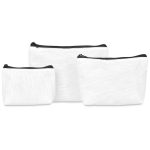 Pre-Production Sample Hoppla Recycled PET Stitch-Bond Mini Toiletry Bag - Image 9