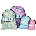 Pre-Production Sample Hoppla Benguela Jumbo Polyester Drawstring Pouch - Image 7