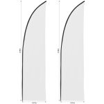 Legend 2m Sublimated Arcfin Flying Banner Skin - Set Of 2 (Excludes Hardware) - Image 2