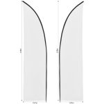 Legend 2m Sublimated Arcfin Double-Sided Flying Banner Skin (Excludes Hardware) - Image 2