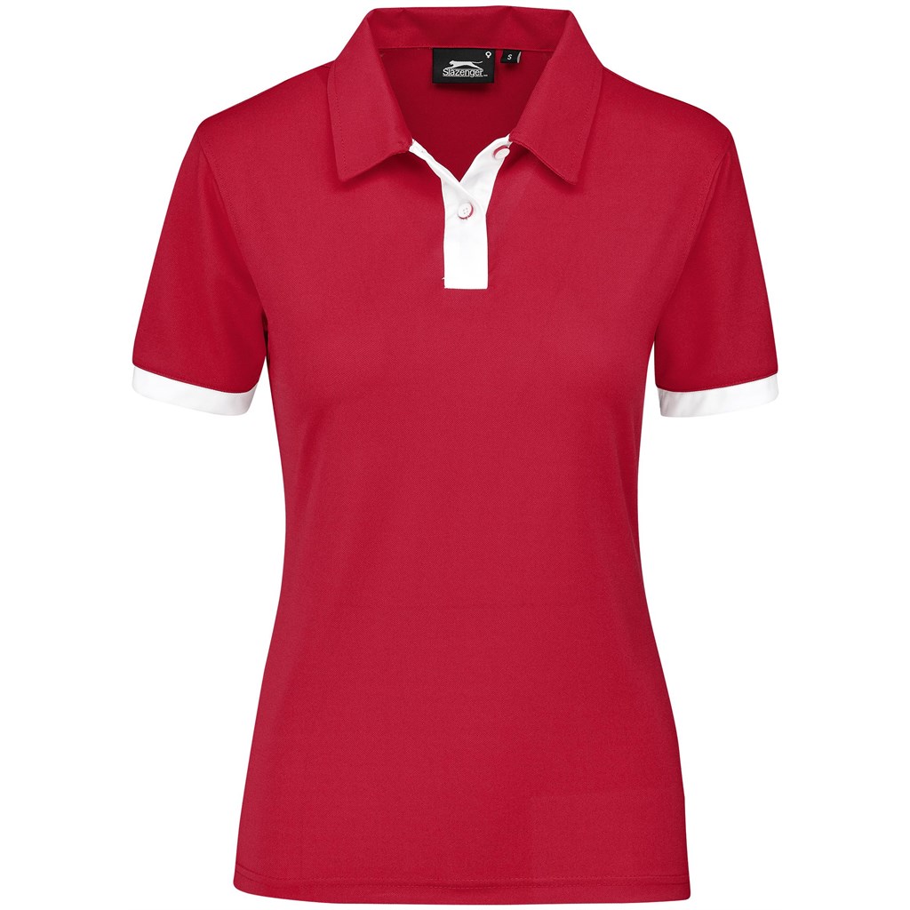 Ladies Contest Golf Shirt - Red Ladies Contest Golf Shirt - Red - Image 1