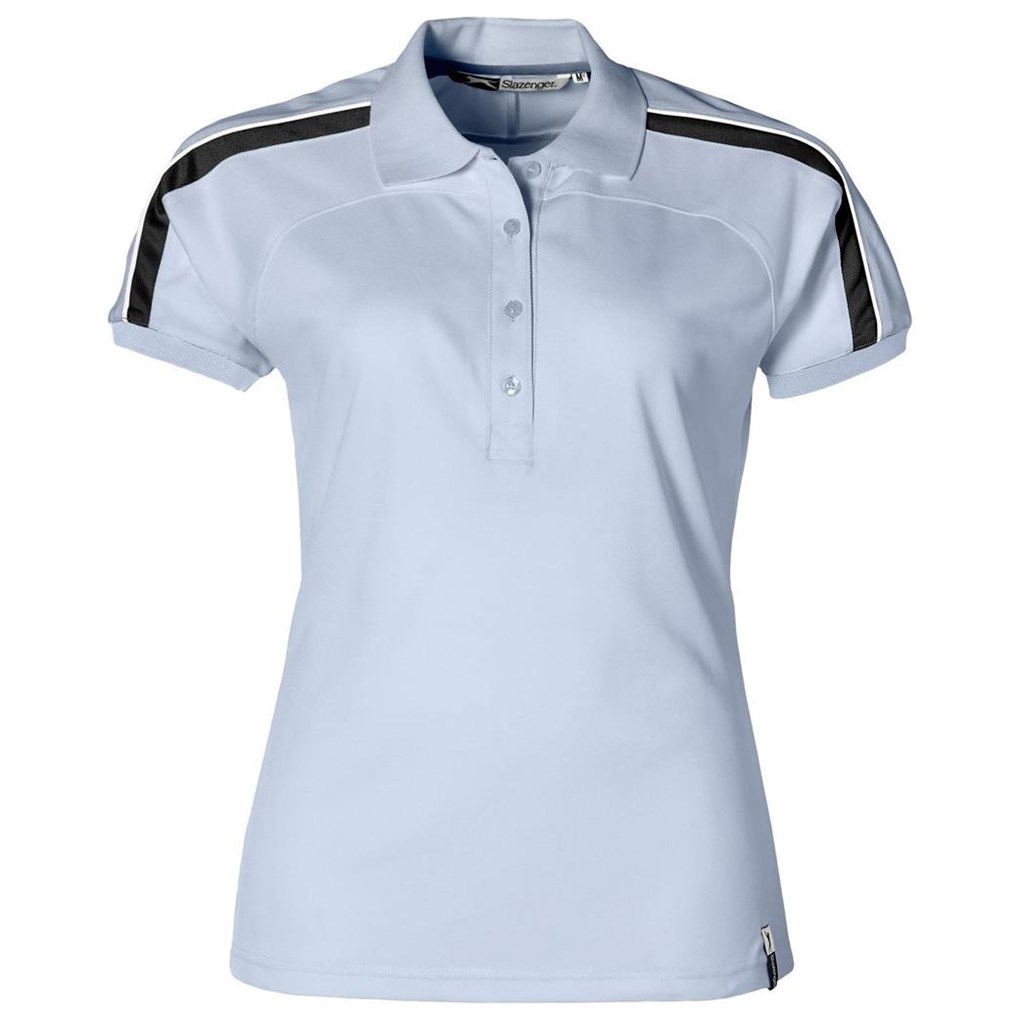 Ladies Trinity Golf Shirt - Light Blue Ladies Trinity Golf Shirt - Light Blue - Image 1
