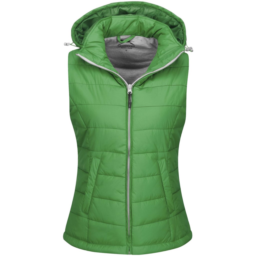 Ladies Evolution Bodywarmer - Green Ladies Evolution Bodywarmer - Green - Image 1
