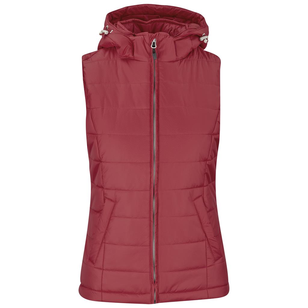 Ladies Evolution Bodywarmer - Red Ladies Evolution Bodywarmer - Red - Image 1