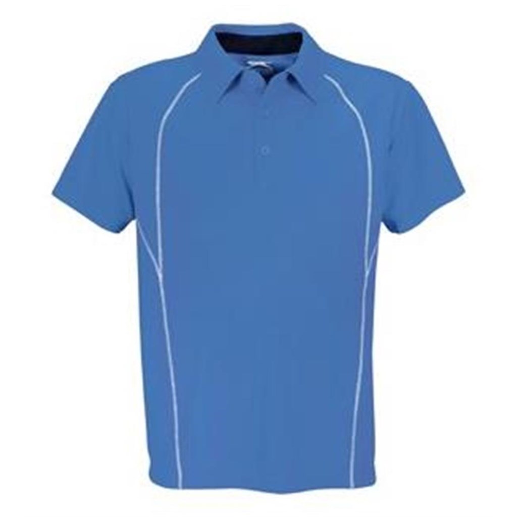 Mens Victory Golf Shirt - Blue Mens Victory Golf Shirt - Blue - Image 1