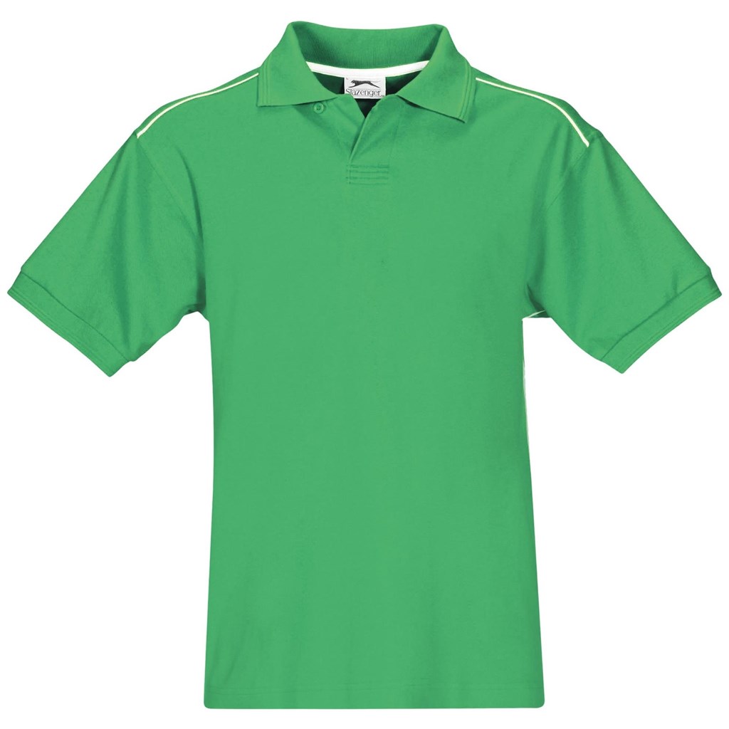 Mens Backhand Golf Shirt - Green Mens Backhand Golf Shirt - Green - Image 1