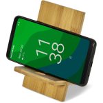 Okiyo Ekslens Bamboo Phone Stand - Image 6